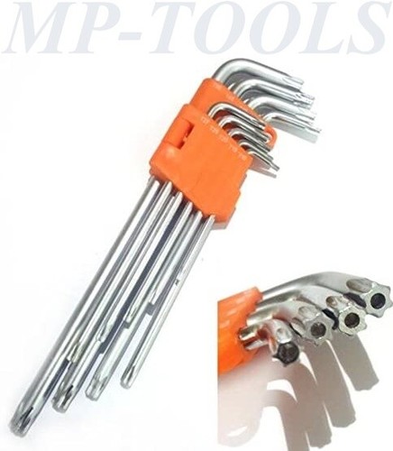Set chiavi torx stella 9px - torx,