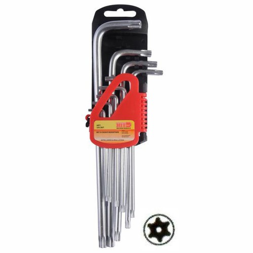 Chiavi torx t10 t50 9 - pz,