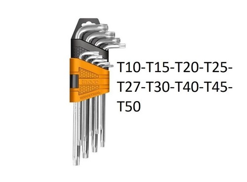 Set serie chiavi torx francesi